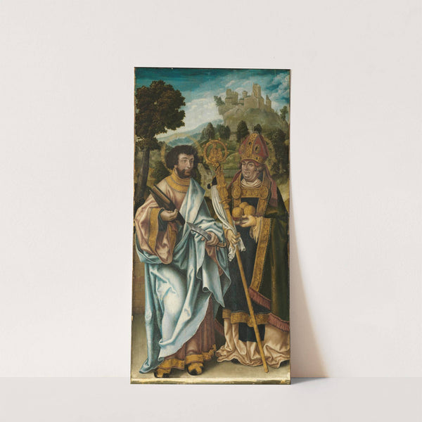 Die Heiligen Bartholomäus und Nikolaus by Jörg Breu The Elder