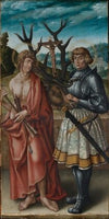 Die Heiligen Sebastian und Eustachius