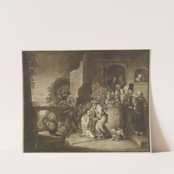 Die Heimkehr des Verlorenen Sohnes by Johann Ernst Constantin Plesch