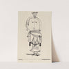 Die Hexe mit dem Kamm (Witch with a Comb) by Paul Klee