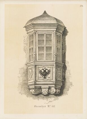 Die interessantesten Chörlein an Nürnberg’s mittelalterlichen Gebäuden Pl.24 (1850)