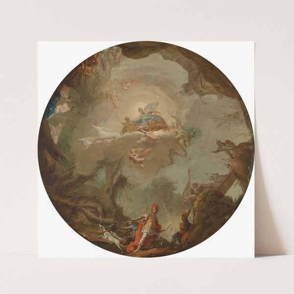 Die Jagd des Agamemnon (1763) by Vinzenz Fischer