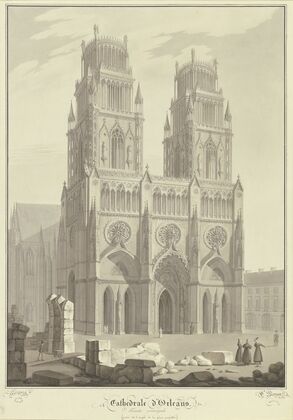Die Kathedrale Sainte-Croix d’Orléans (1827)