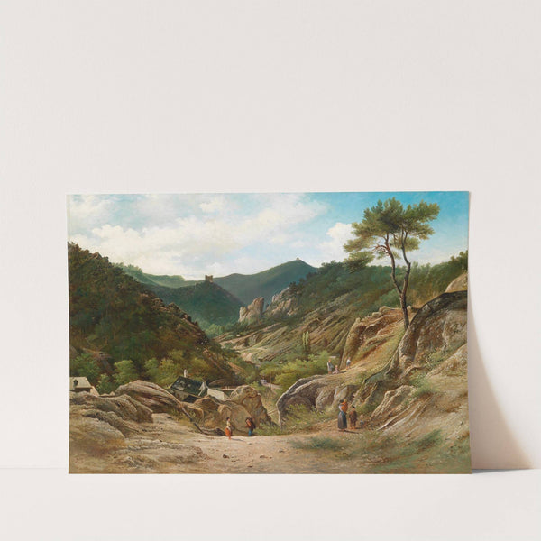 Die Klausen in Mödling (1888) by Elias Pieter van Bommel
