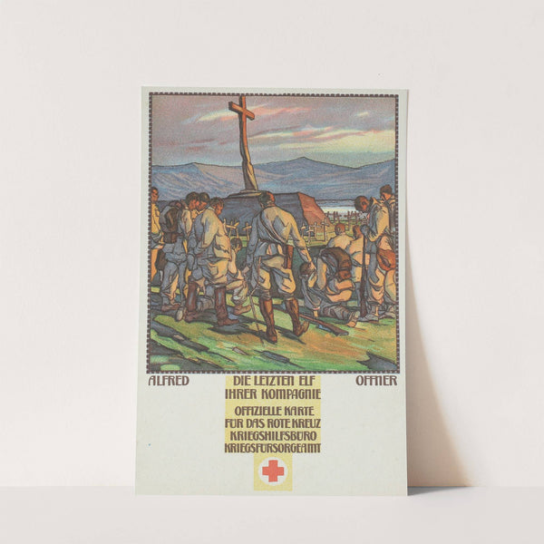 Die letzten Elf ihrer Kompagnie (1915) by Alfred Offner