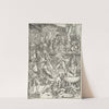 Die Marter des Evangelisten Johannes, aus der Folge der Apokalypse, Urausgabe Deutsch 1498 (ca. 1496 – 1498) by Albrecht Dürer
