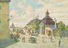 Die Matzleinsdorfer Linie in Wien (Ecke Margarethengürtel und Matzleinsdorfer Platz)