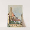 Die Minoritenkirche in Wien by Emil Hütter