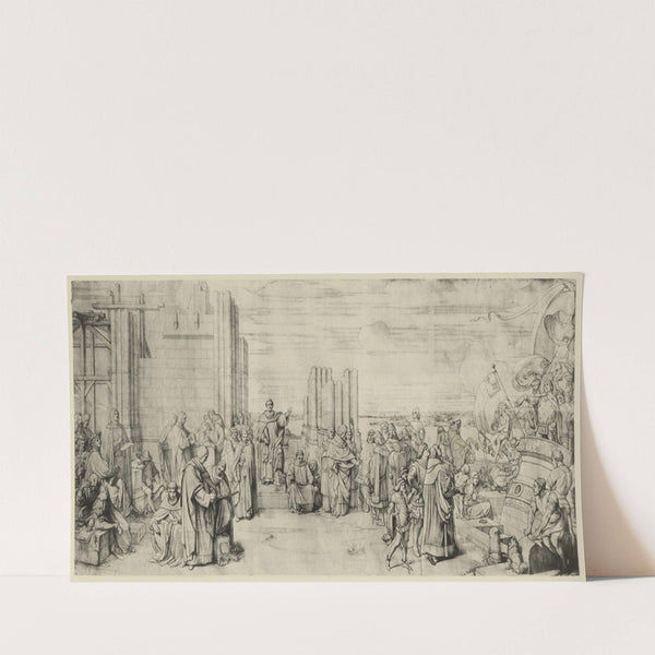Die mittelalterliche Periode (circa 1900) by Eduard von Steinle