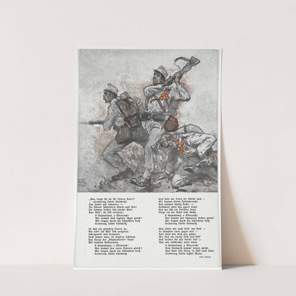 Die Muskete (1914–1915) by Hans Printz