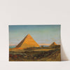 Die Pyramiden von Gizeh (1906) by Carl Wuttke