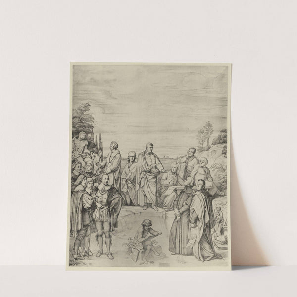 Die Renaissance und neuere Zeit (circa 1900) by Eduard von Steinle