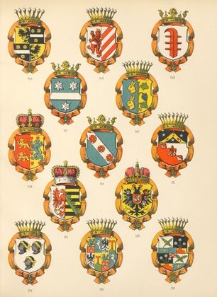 Die Ritter des Koniglich Preussichen Hohen Ordens Pl.14 (1881)