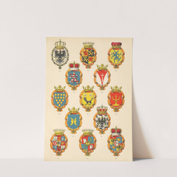 Die Ritter des Koniglich Preussichen Hohen Ordens Pl.23 (1881) by W. Moeser