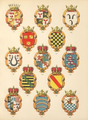 Die Ritter des Koniglich Preussichen Hohen Ordens Pl.25 (1881)