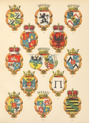 Die Ritter des Koniglich Preussichen Hohen Ordens Pl.35 (1881) — size preview