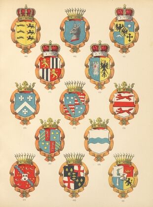 Die Ritter des Koniglich Preussichen Hohen Ordens Pl.39 (1881)