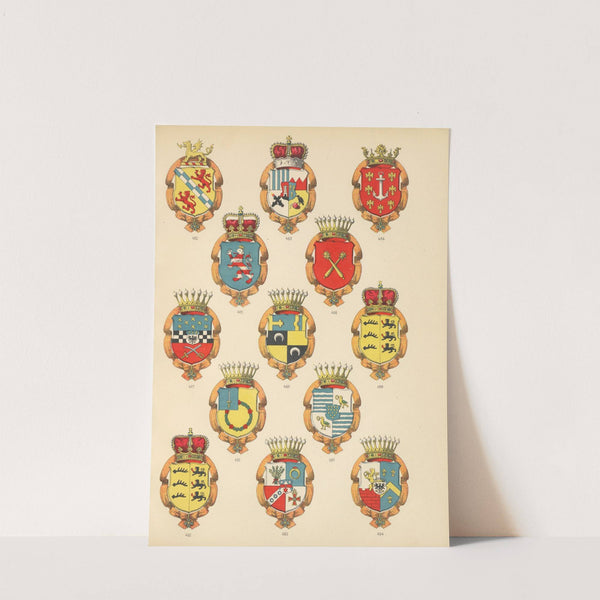 Die Ritter des Koniglich Preussichen Hohen Ordens Pl.40 (1881) by W. Moeser