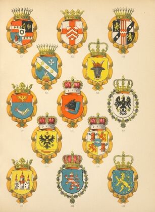 Die Ritter des Koniglich Preussichen Hohen Ordens Pl.43 (1881)