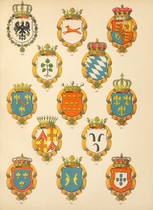 Die Ritter des Koniglich Preussichen Hohen Ordens Pl.44 (1881)