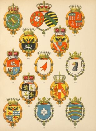 Die Ritter des Koniglich Preussichen Hohen Ordens Pl.53 (1881)