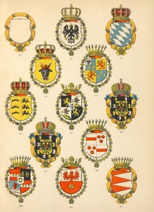 Die Ritter des Koniglich Preussichen Hohen Ordens Pl.69 (1881) — size preview