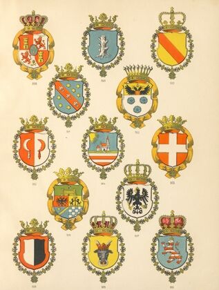 Die Ritter des Koniglich Preussichen Hohen Ordens Pl.72 (1881)