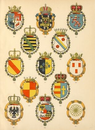 Die Ritter des Koniglich Preussichen Hohen Ordens Pl.73 (1881)