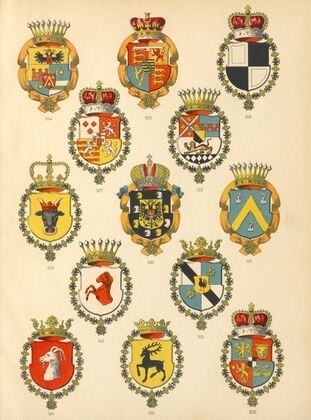 Die Ritter des Koniglich Preussichen Hohen Ordens Pl.74 (1881)