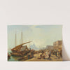 Die Riva schiavoni in Venedig by Ludwig Hans Fischer