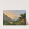 Die Ruine Zwing Ury im Schachenthal by Johann Heinrich Bleuler the Younger