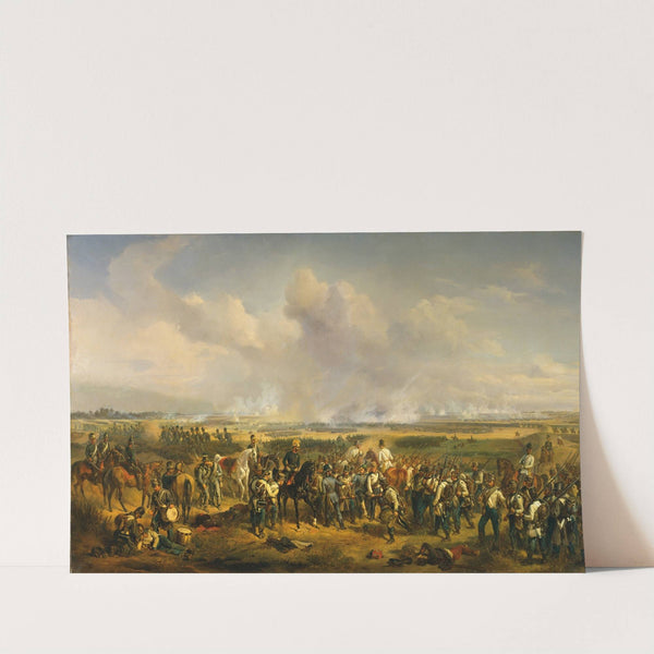 Die Schlacht bei Szeged (1853) by Albrecht von Adam