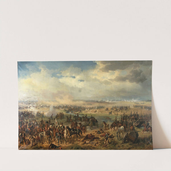Die Schlacht bei Temesvár (1855) by Albrecht Adam