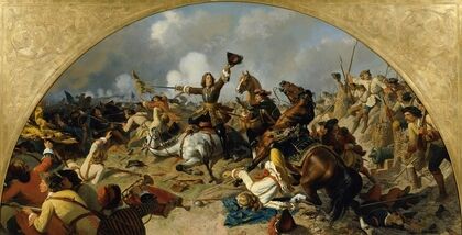 Die Schlacht bei Turin 1706 (1864)