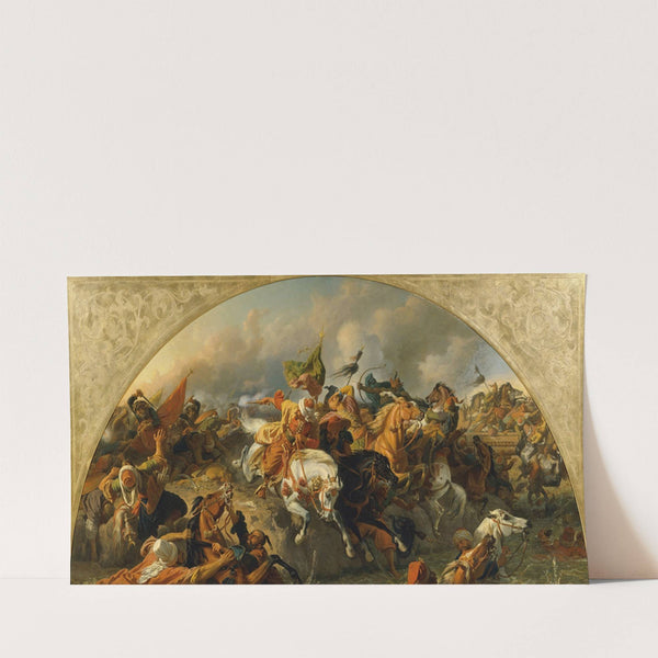 Die Schlacht bei Zenta 1697 (1863) by Karl von Blaas