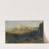 Die Schlerngruppe bei Bozen (1877) by Eduard Peithner von Lichtenfels