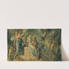 Die schöne Melusine; II. Am Waldbrunnen (1869) by Moritz von Schwind