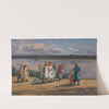 Die Schule ist aus by Friedrich Kallmorgen