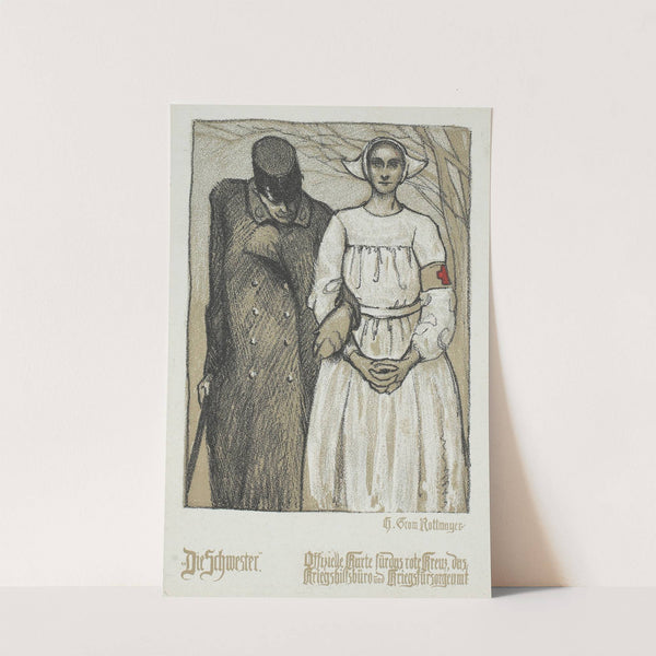 Die Schwester (1915) by Hermann Grom-Rottmayer