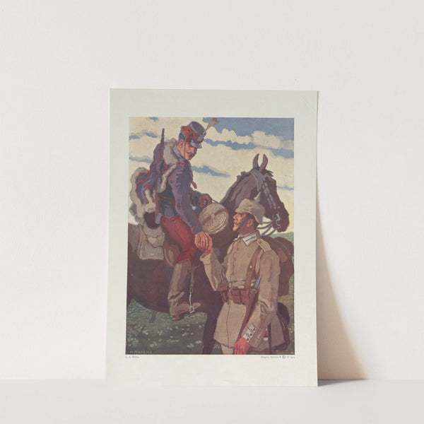 Die treuen Waffenbrüder (1915) by Karl Alexander Wilke