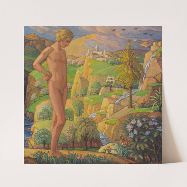 Die Zauberinsel by Ludwig von Hofmann