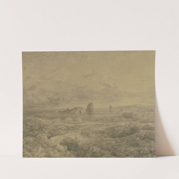 Die Zyklopenfelsen bei Sciacca by Ludwig Metz