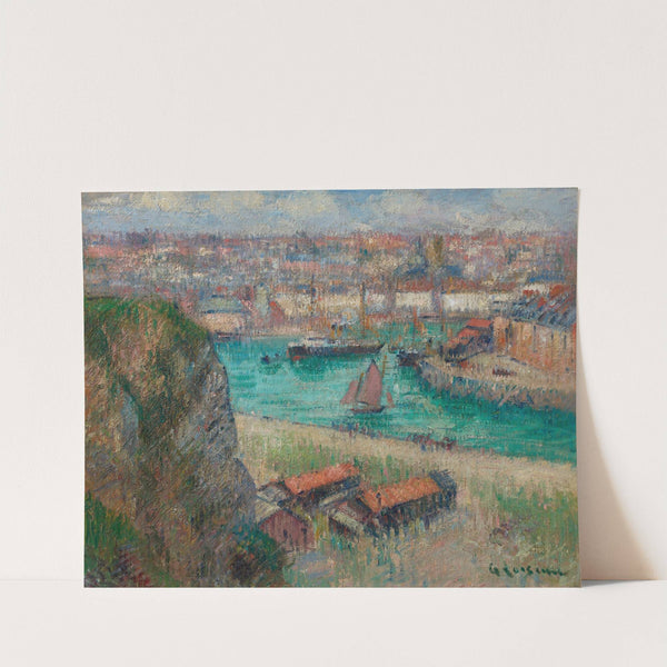 Dieppe (1929) by Gustave Loiseau