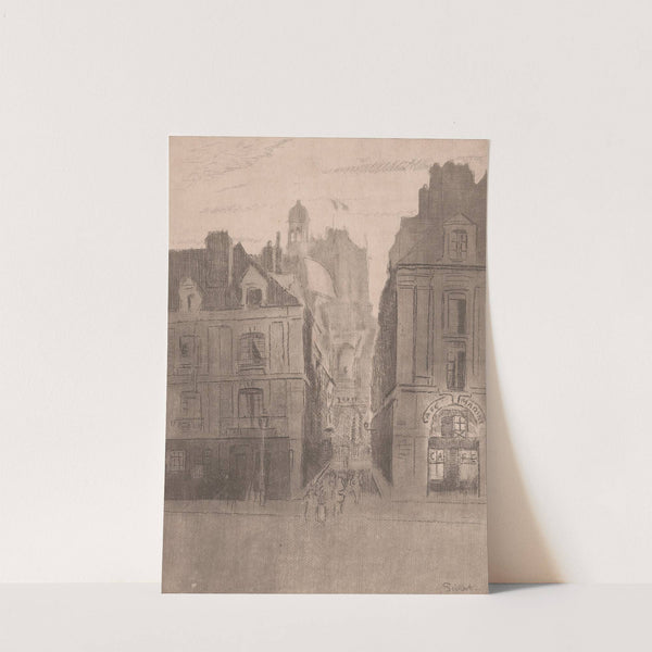 Dieppe, La Rue Notre Dame (1909) by Walter Richard Sickert