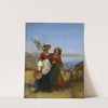 Dies palmarum, Two Neapolitan Girls Returning from the Feast by Louis Léopold Robert