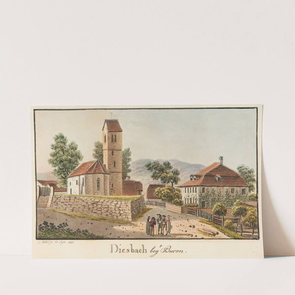 Diesbach bey Buren by Jakob Samuel Weibel