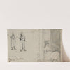 Digging corn holes. La Duchesse [woman seated in window] (1808-1816) by William Berryman