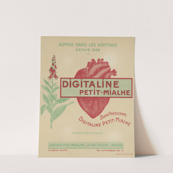 Digitaline Petit-Mialhe (1910-1950) by Laboratoires Mialhe