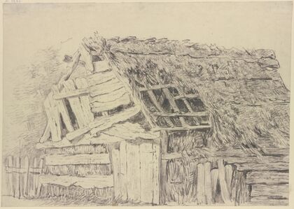Dilapidated barn
