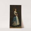 Dinah Félix (Mélanie Emilia, dite), sœur de Rachel, en costume de soubrette (1865) by Eugène Giraud